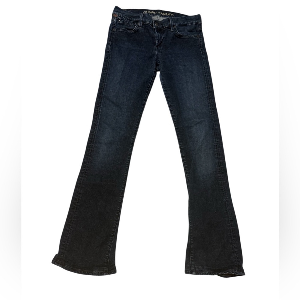 CITIZENS OF HUMANITY BOOTCUT FLARE LOW RISE DARK WASH STYLE 1379-300 SIZE 29